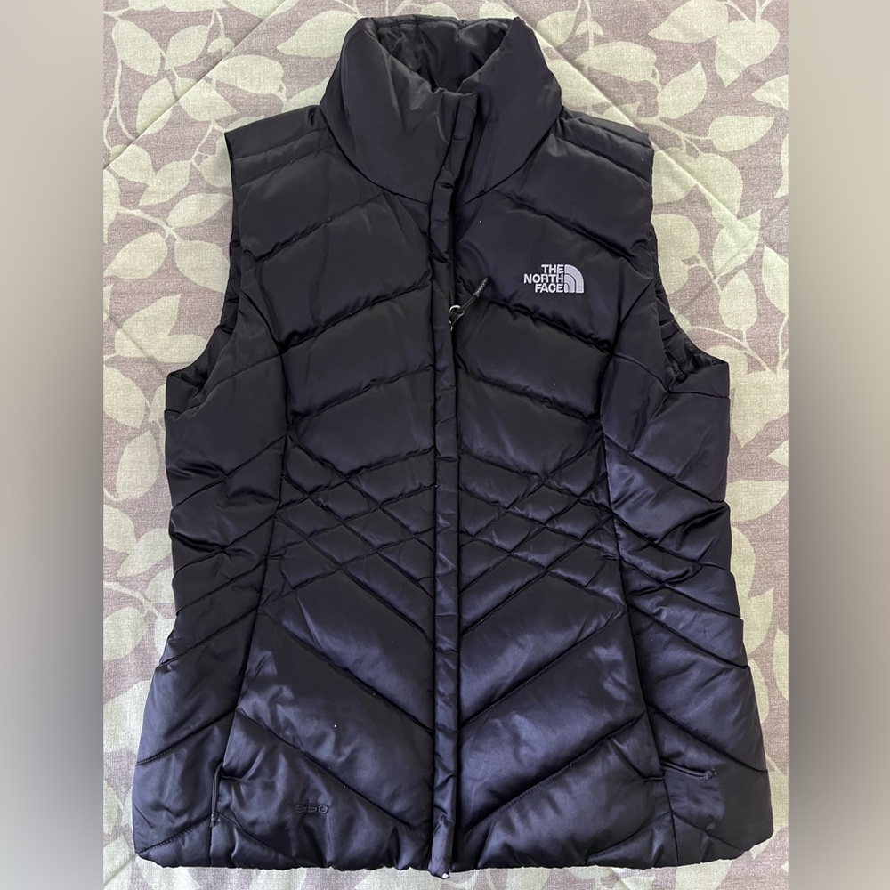 The North Face Black Puffer Vest